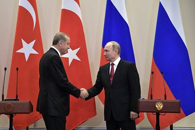 Путин проведет переговоры с Эрдоганом в Сочи