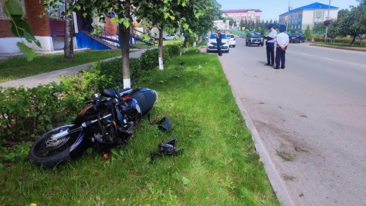 Молодой мотоциклист скончался в результате ДТП в Кукморе