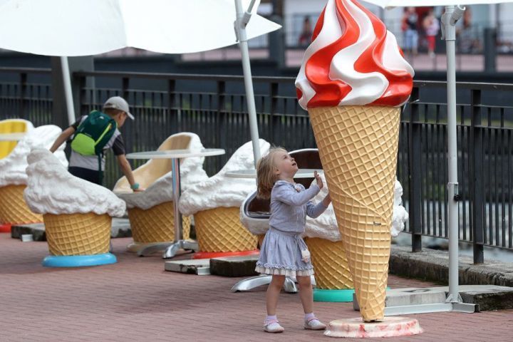 Фестиваль мороженого в Казани посетили около 20 тысяч человек
