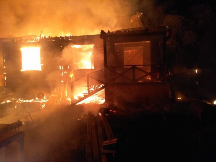 Мужчина сгорел заживо в доме в Альметьевском районе