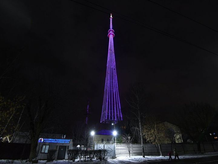 В Казани телебашня окрасится в цвета российского триколора