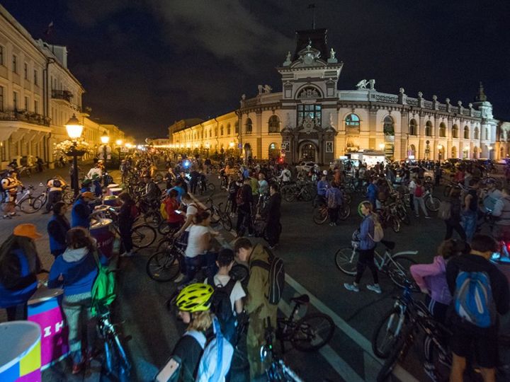 В Казани перекроют ряд улиц из-за проведения «Ночного велофеста»