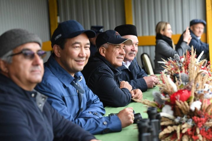 Минниханов и глава Якутии посетили фестиваль «День Коня» в Арском районе