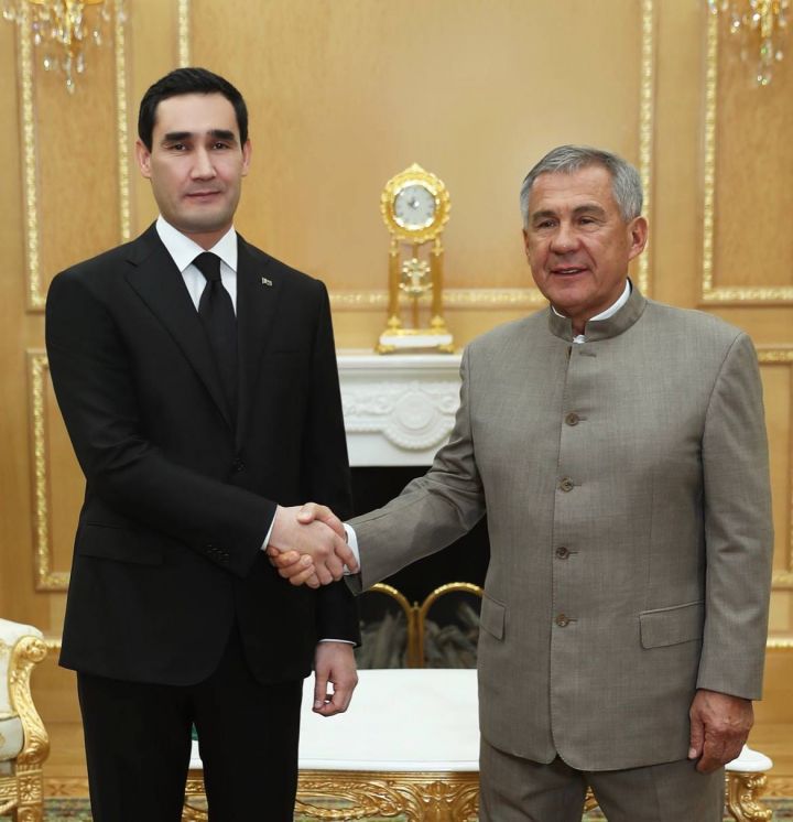 Минниханов встретился с президентом Туркменистана