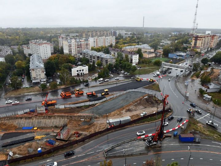 Первый этап реконструкции Горьковского шоссе в Казани завершат в конце 2023 года