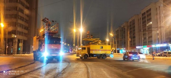 Казанские трамваи №1 возобновили движение по обычному маршруту
