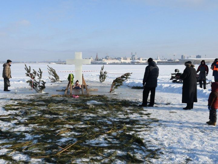 На Комсомольском озере подготовят купель для моржевания
