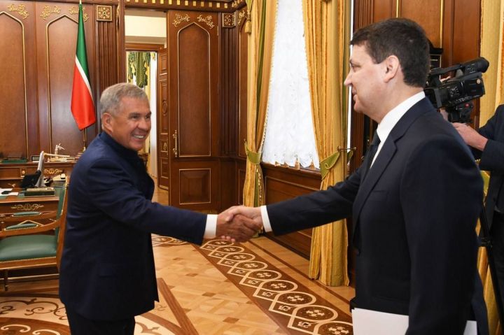 Минниханов встретился с Генеральным консулом Турции Угуром Йылмазом