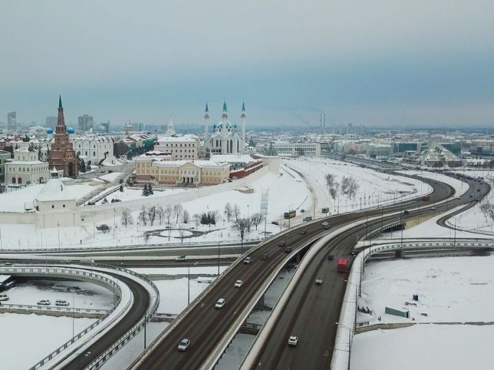Казань попала в десятку городов России для жизни зимой
