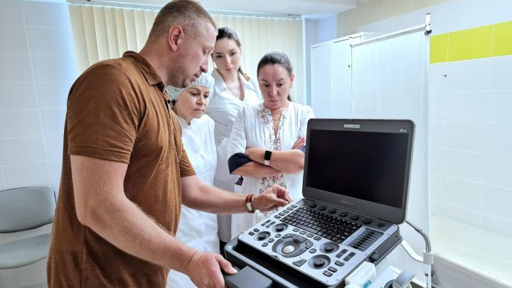 По нацпроекту в поликлиниках Челнов появились новые УЗИ-аппараты