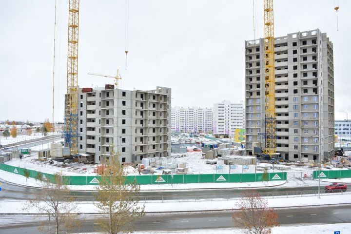 В Татарстане с начала года ввели в эксплуатацию 2647 квартир