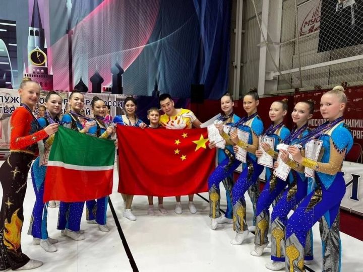 Школьницы из Казани победили на международных соревнованиях по спортивной аэробике