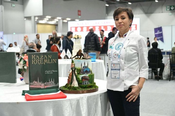 Кондитер из Татарстана выиграла в битве шеф-поваров на халяльной выставке в Стамбуле