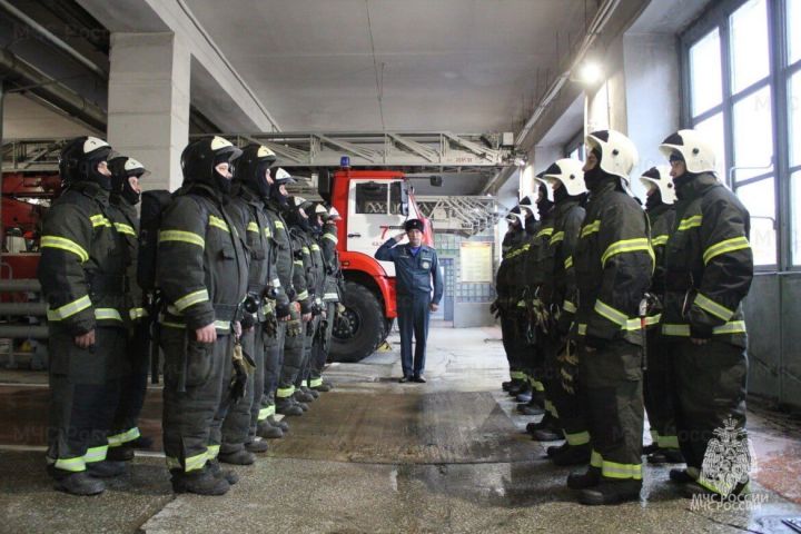 Казанская пожарно-спасательная часть стала лучшей в России