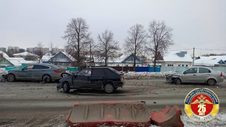 За сутки в Казани произошло 231 ДТП