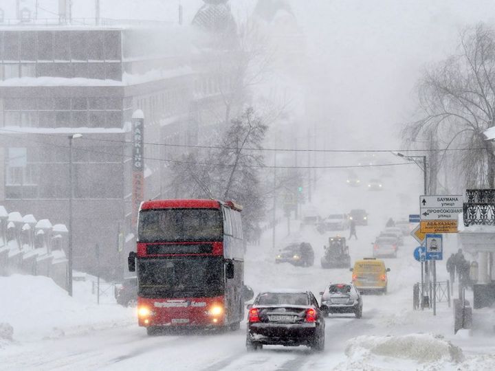 В Татарстане ожидаются снег и метель, температура до -11 градусов