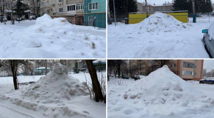 Экологи выявили четыре несанкционированные снежные свалки в Азнакаево
