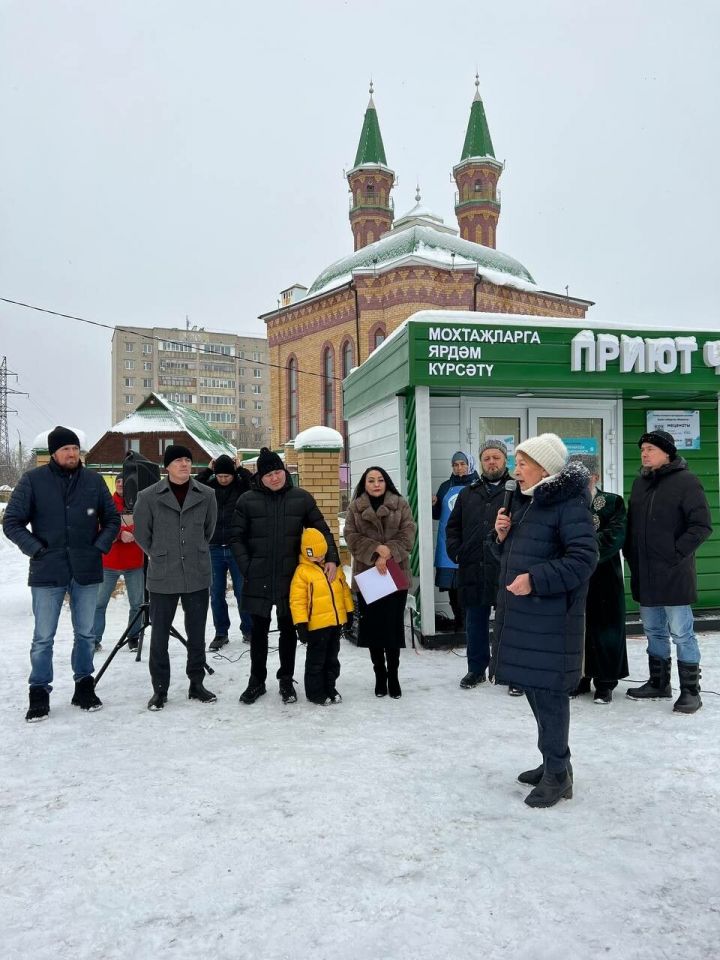 В Зеленодольске открылся новый пункт раздачи бесплатного горячего питания «Приют человека»