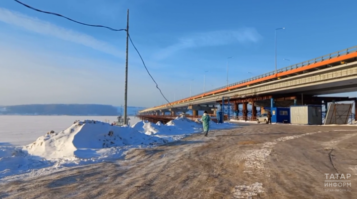 В Татарстане на восьмом этапе трассы М-12 проводятся завершающие работы