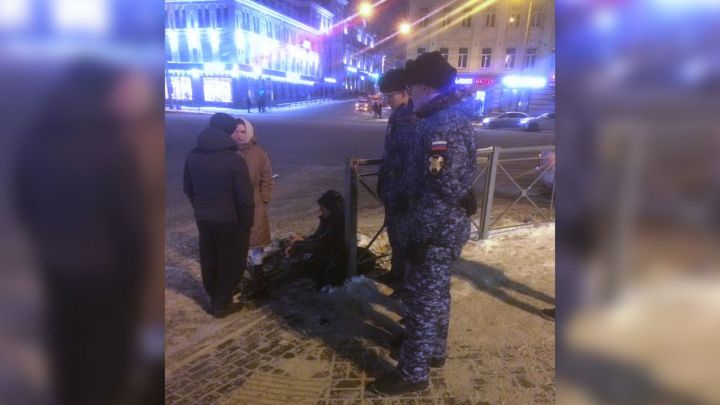 В Казани росгвардейцы помогли пострадавшему в аварии пешеходу