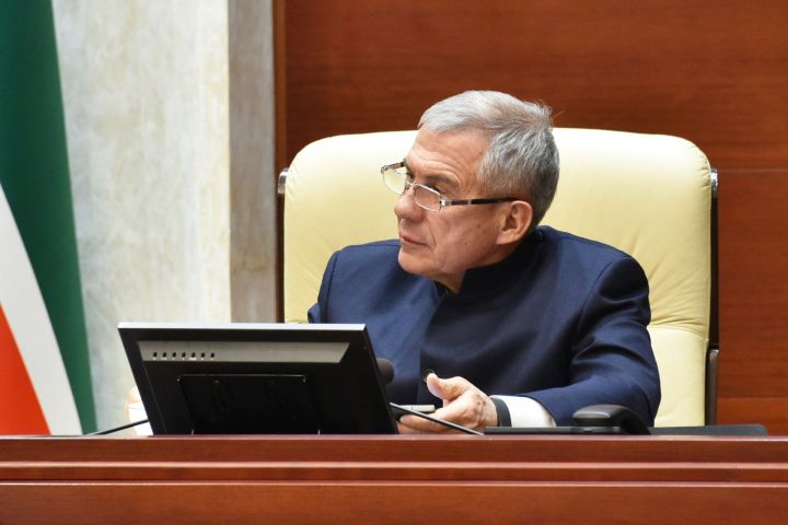 Минниханов принял участие в заседании Госсовета РТ
