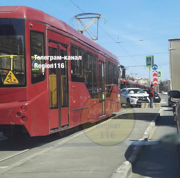 В Казани временно приостановлено движение трамваев маршрута №4