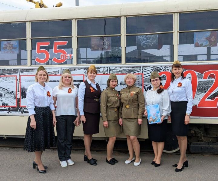 В День Победы в Нижнекамске начнет курсировать праздничный ретро-трамвай