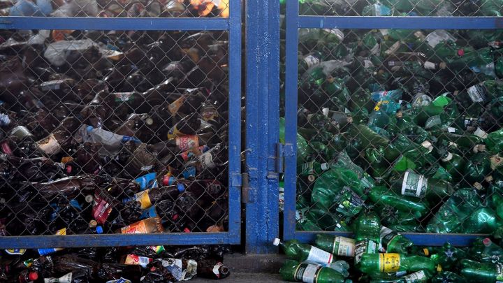 В России предложили запретить цветные пластиковые бутылки