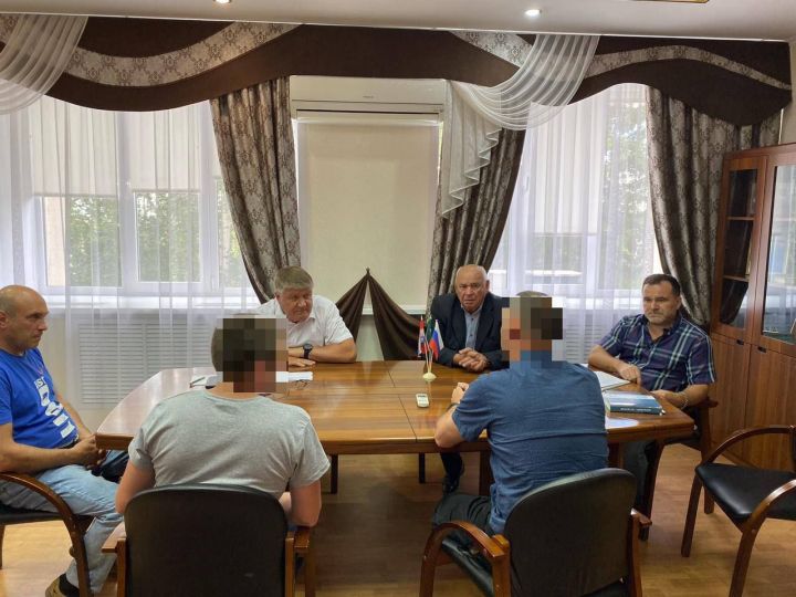 Глава Новошешминского района встретился с мобилизованными жителями района