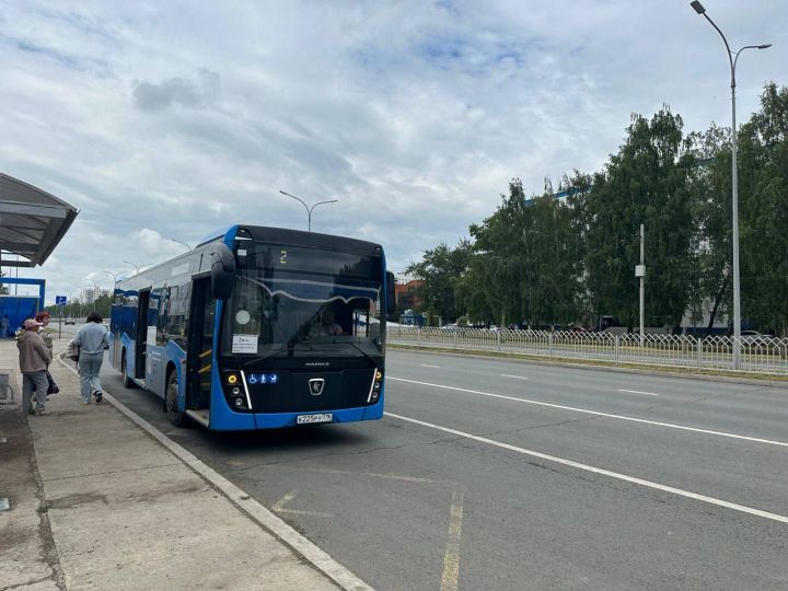 В Набережных Челнах запустили автобусы по маршрутам №2 и №3