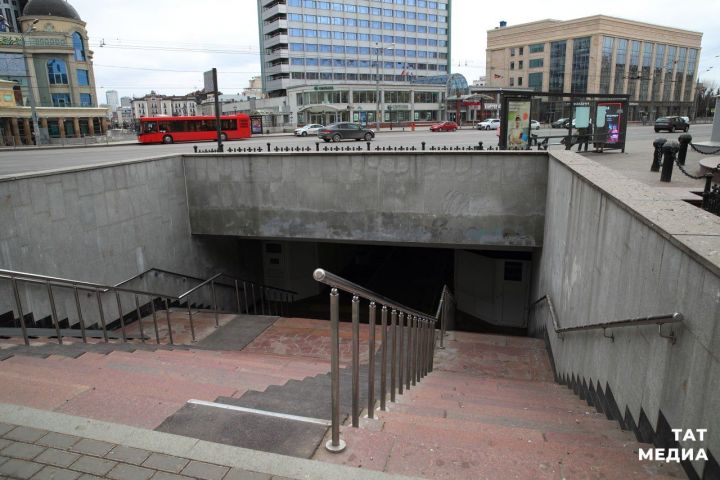 В Казани отремонтируют подземный переход на площади Тукая
