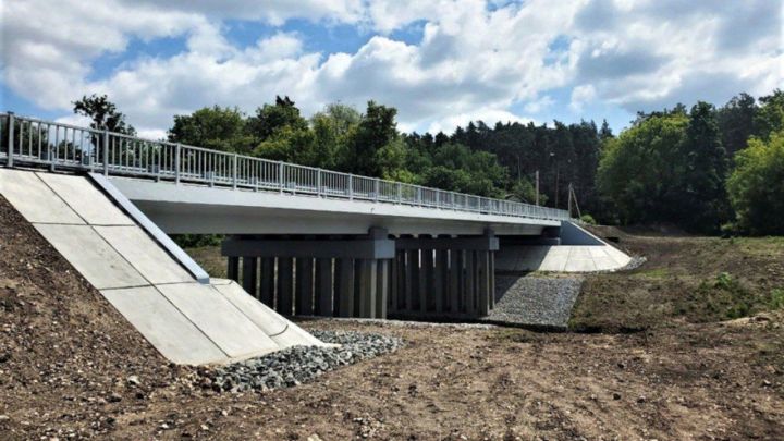 В Татарстане завершил реконструкцию моста на автодороге Казань – Ульяновск – «Кондитерская фабрика»