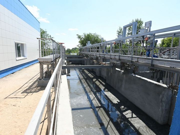Работы по реконструкции очистных сооружений в Казани выполнены на 65%