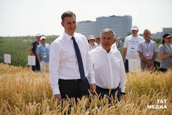 Рустам Минниханов и Дмитрий Патрушев высоко оценили достижения сельскохозяйственной отрасли