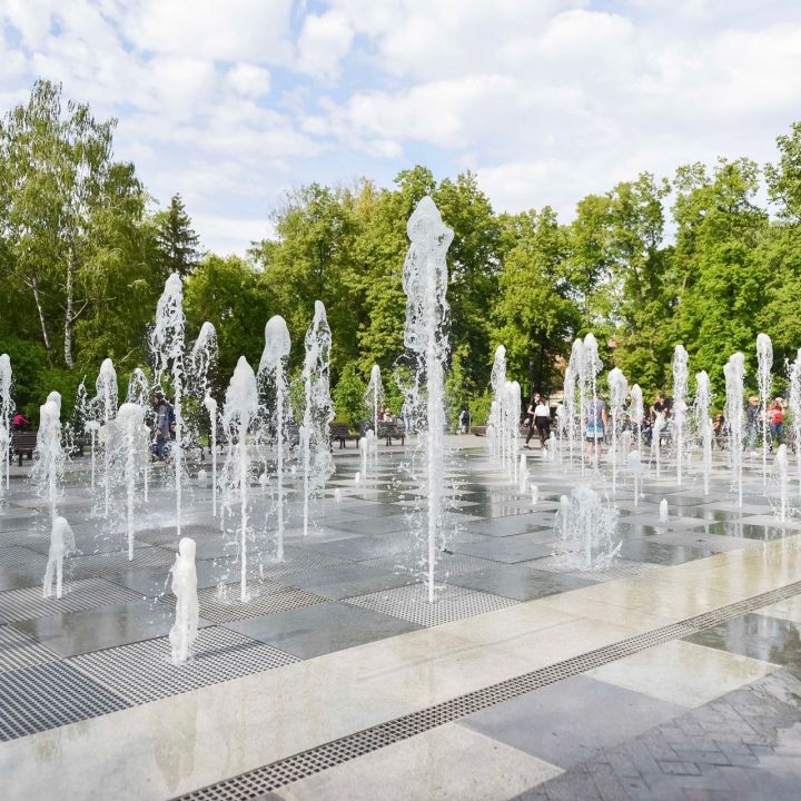 На два дня отключат поющий фонтан в парке им. Горького