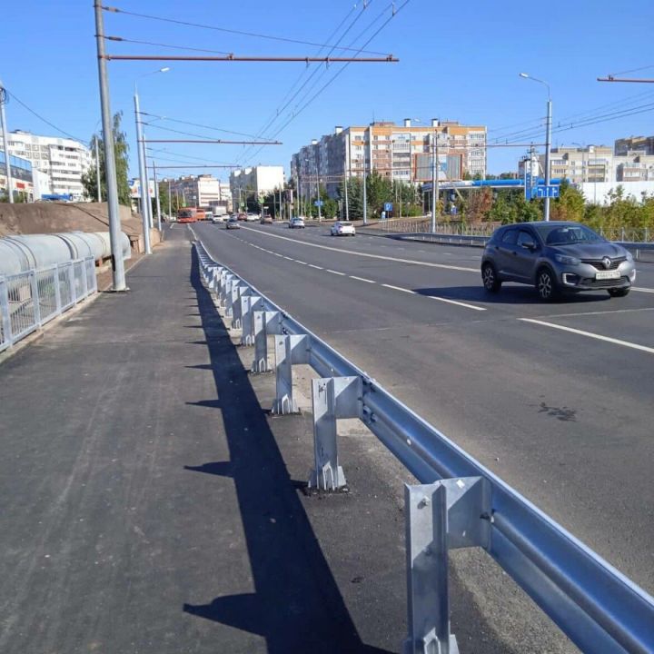 Мост на улице Фучика в Казани открыли для движения