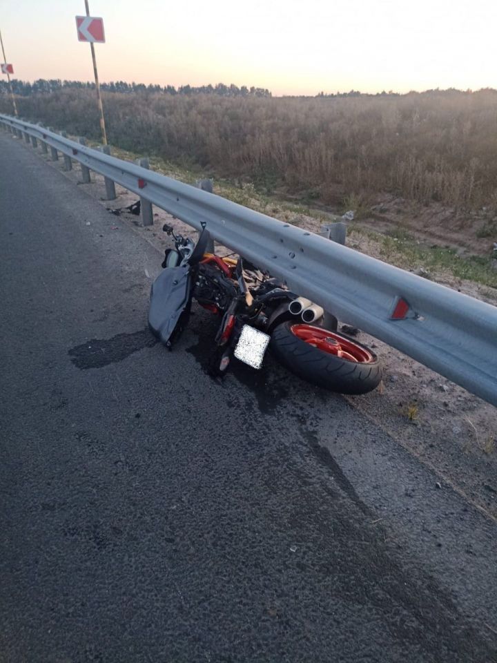 В Татарстане водитель мотоцикла погиб из-за наезда на бетонное ограждение