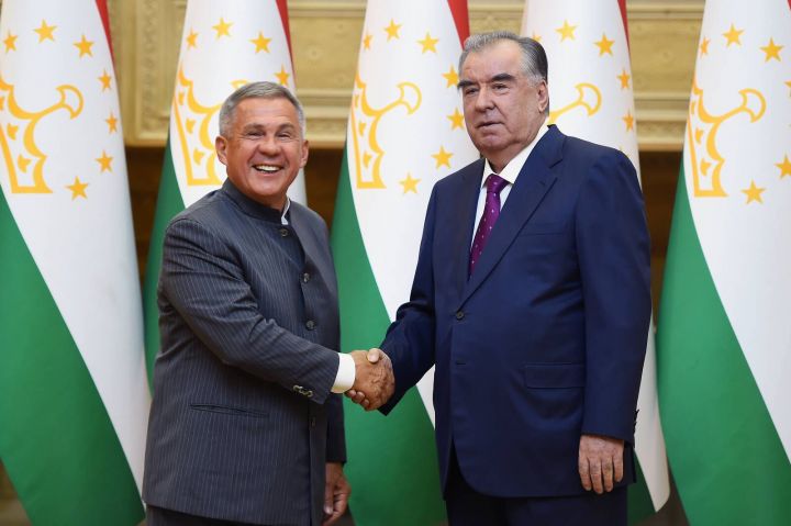 В Душанбе состоялась встреча Раиса РТ с Президентом Республики Таджикистан