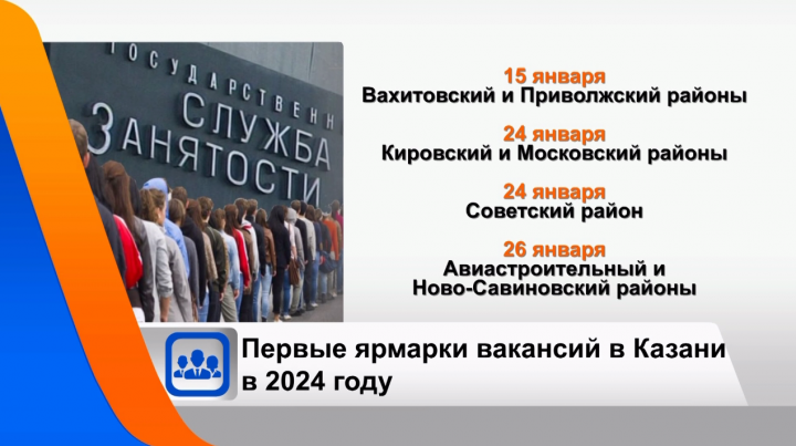 В Казани пройдут три ярмарки вакансий и День работодателя