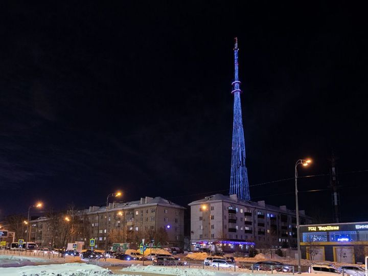 Казанская телебашня засияет праздничной подсветкой в честь старого Нового года