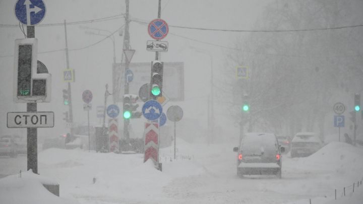 Татарстанцев предупредили о 28-градусных морозах