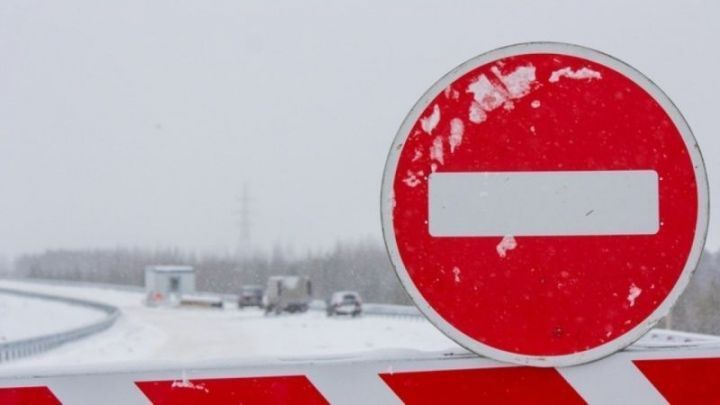 В Татарстане движение транспорта на М-5 будет ограничено из-за метели