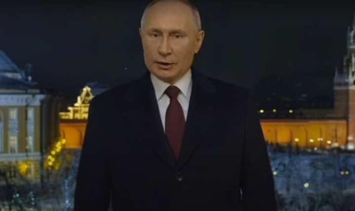 В сети появилось видео с новогодним обращением Путина на татарском языке