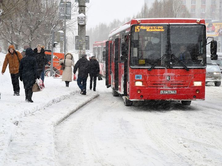 В Казани в рождественскую ночь автобусы начнут ездить с 1:30