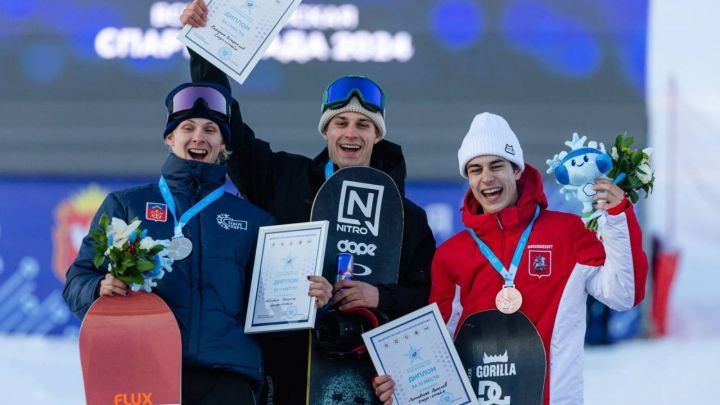 Сноубордист из РТ выиграл в дисциплине «биг-эйр» на Спартакиаде Сильнейших
