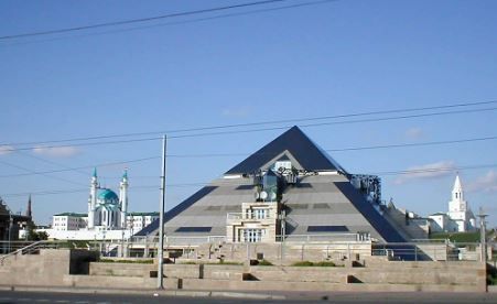В Казани стартовал ремонт комплекса «Пирамида»
