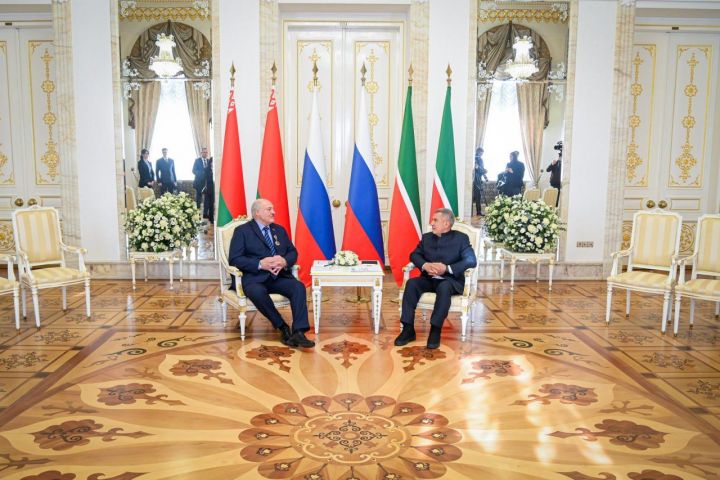 Состоялась встреча Минниханова с Лукашенко