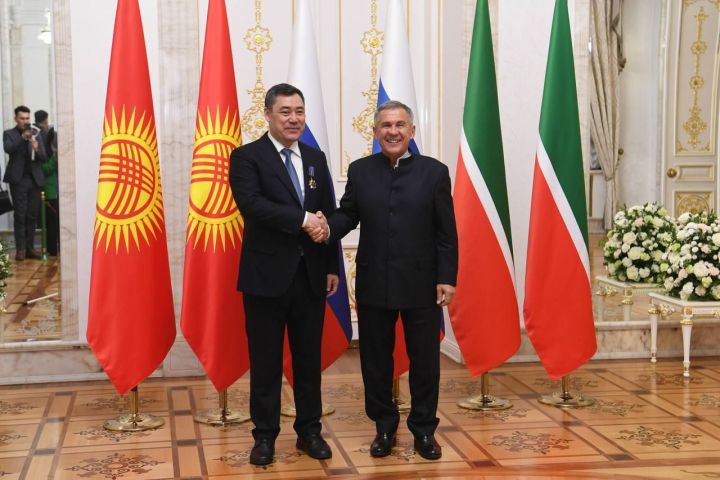 Минниханов встретился с президентом Кыргызской Республики