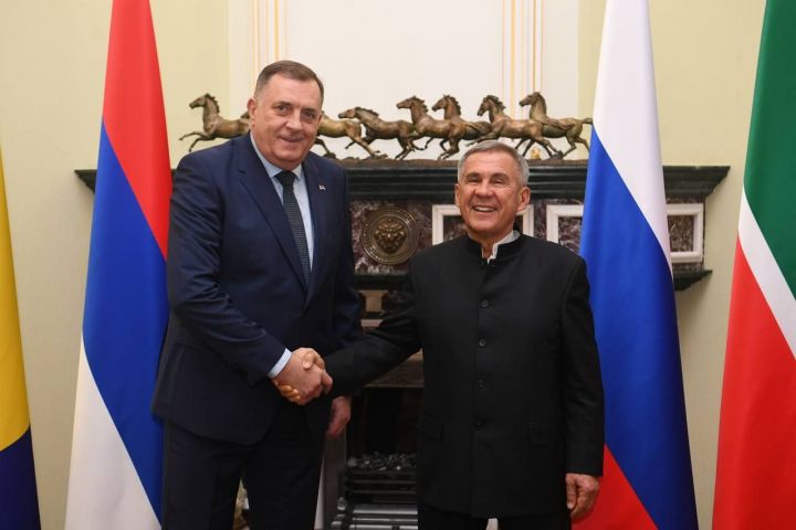 Минниханов встретился с президентом Республики Сербской