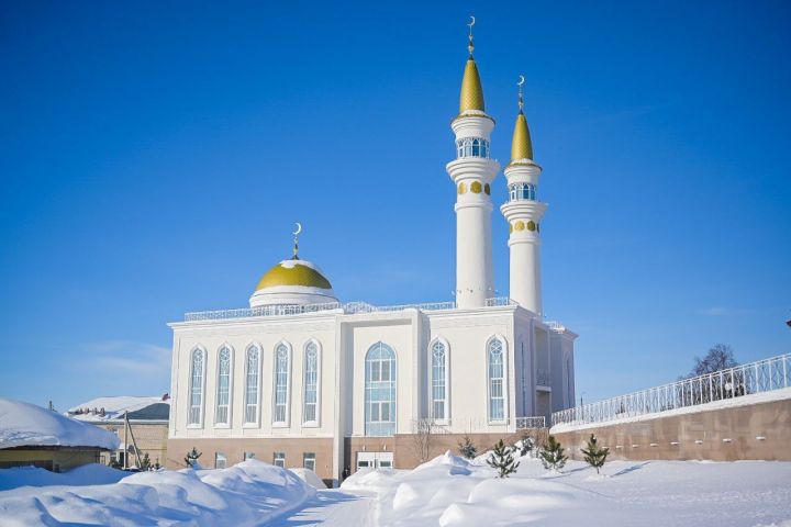 В Лаишево открыли новую мечеть «Ак мәчет «Зәйнәп»